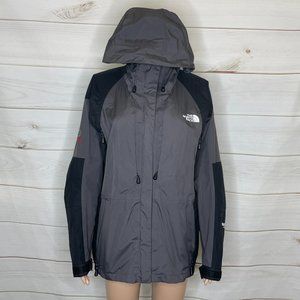 The North Face Gray and Black Ski Jacket